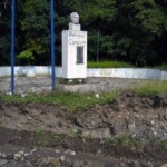 Monumento a Páez en el parque El Ejército de la ciudad de Mérida. Patrimonio del estado Mérida, Venezuela.