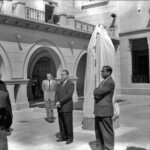 Inauguración del monumento a Fray Juan Ramos. Universidad de Los Andes, Mérida.