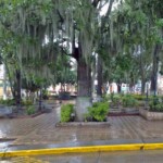 Plaza Bolívar de Boconó, estado Trujillo. Patrimonio cultural de Venezuela.