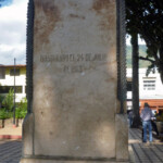 Plaza Bolívar de Boconó, estado Trujillo. Patrimonio cultural de Venezuela.