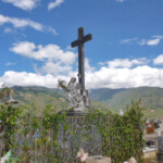 Vista del mausoleo de la familia Clavo Carrillo, en el cementerio municipal de Boconó.Patrimonio cultural de la ciudad de Boconó, estado Trujillo, Venezuela.