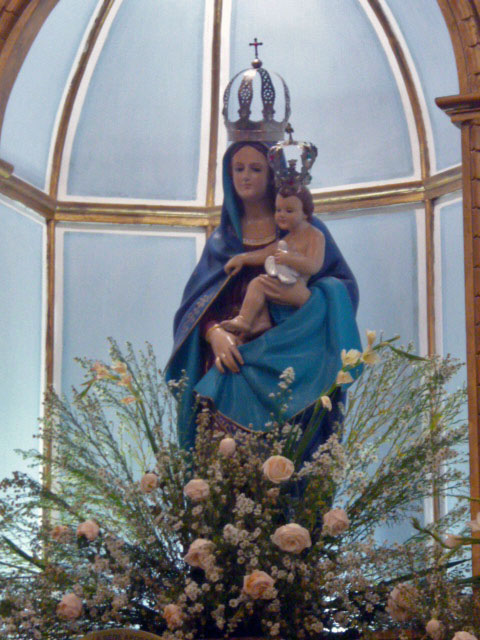 Imagen y festividad de la Virgen del Pilar, bienes de interés cultural de Barinas, Venezuela.