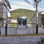 Monumento a Bolívar y Humboldt, patrimonio cultural e histórico de Mérida, estado Mérida, Venezuela.