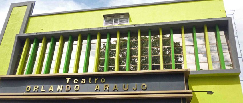 Teatro Orlando Araujo, de Barinas. Patrimonio cultural de Venezuela.