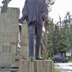 Monumento Bolívar de Los Andes, en la plaza Bolivariana de Mérida. Patrimonio cultural de Mérida, Venezuela.