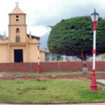 Templo Sagrado Corazón de Jesús de Laguna de García. Patrimonio cultural del estado Táchira, Venezuela.