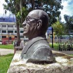 Bandas roba bronce desmantelan el parque Humberto Ruiz Fonseca, de Merida. Parque Humberto Ruiz Fonseca, patrimonio cultural venezolano en riesgo.