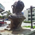 Bandas roba bronce desmantelan el parque Humberto Ruiz Fonseca, de Merida. Parque Humberto Ruiz Fonseca, patrimonio cultural venezolano en riesgo.