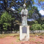 Estatua pedestre del fray Juan Ramos de Lora. Patrimonio cultural de la ciudad de Mérida, estado Mérida. Venezuela.