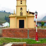 Templo Sagrado Corazón de Jesús de Laguna de García. Patrimonio cultural del estado Táchira, Venezuela.