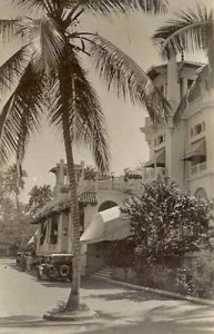 Hotel Miramar en 1928. Monumento histórico Nacional de Venezuela en peligro.