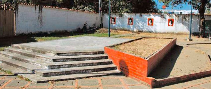 Plaza El Escritor, Guanare. Patrimonio cultural de Portuguesa.