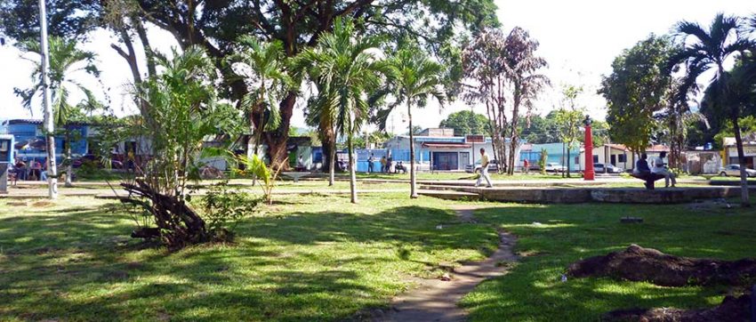 Plaza Sucre de Barinitas. Patrimonio cultural del estado Barinas. Venezuela.