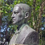 Monumento a Tulio Gonzalo Salas. El Rincón de Los Poetas, Mérida. Patrimonio cultural de Venezuela.