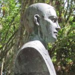 Monumento a Tulio Gonzalo Salas. El Rincón de Los Poetas, Mérida. Patrimonio cultural de Venezuela.