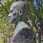 Monumento a Tulio Gonzalo Salas. El Rincón de Los Poetas, Mérida. Patrimonio cultural de Venezuela.