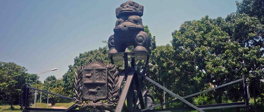 Monumento a la Diosa de la Agricultura. Vicerrectorado de la UNELLEZ, Barinas.