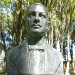 Monumento a Tulio Gonzalo Salas. El Rincón de Los Poetas, Mérida. Patrimonio cultural de Venezuela.