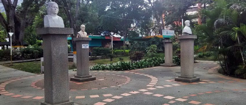 Parque Los Ilustres, de Valera. Estado Trujillo. Patrimonio cultural de Venezuela en riesgo.