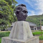 Monumento a Humboldt. Patrimonio cultural de Mérida, Venezuela. Escultura.