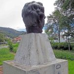 Monumento a Humboldt. Patrimonio cultural de Mérida, Venezuela. Escultura.