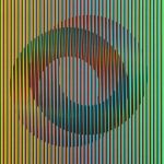 Carlos Cruz-Diez, artista venezolano de cinetismo y arte óptico.