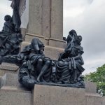 Monumento a Sucre, en el parque Ayacucho de Barquisimeto. Patrimonio cultural de Venezuela en peligro.