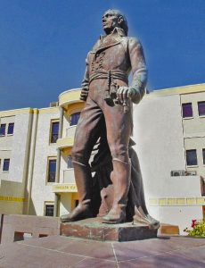 Monumento a Francisco de Miranda y plaza Miranda de Maracaibo. Patrimonio cultural de Venezuela en peligro. 