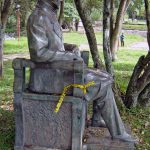 Monumento a Andrés Bello, Mérida. Patrimonio cultural de Venezuela.