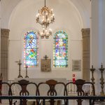 Vitrales de la Catedral Metropolitana de Caracas. Registro fotográfico Luis Chacín, julio, 2018.