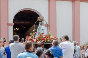 Procesión de la Virgen del Carmen, El Calvario, municipio El Hatillo, Caracas. Fotografía Luis Chacín, 21 de julio de 2018.