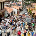 Procesión de la Virgen del Carmen, El Calvario, municipio El Hatillo, Caracas. Fotografía Luis Chacín, 21 de julio de 2018.