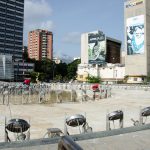 Fuente Venezuela, Plaza Venezuela, Caracas. Fotografía Luis Chacín, julio 2018.