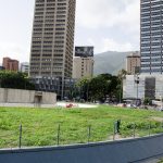 Fuente Venezuela, Plaza Venezuela, Caracas. Fotografía Luis Chacín, julio 2018.