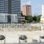 Fuente Venezuela, Plaza Venezuela, Caracas. Fotografía Luis Chacín, julio 2018.