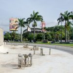 Fuente Venezuela, Plaza Venezuela, Caracas. Fotografía Luis Chacín, julio 2018.