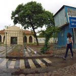 Cementerio Bella Vista de Barquisimeto, estado Lara. Patrimonio cultural de Venezuela en peligro. Entrada del Cementerio de Bella Vista, de la cual debieron desalojar a los buhoneros. Barquisimeto, estado Lara. Foto Keren Torres, junio de 2018.