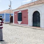 Registro de edificaciones patrimoniales por Jesús Romero, Casa del Apostolado, Coro. Fotografía Luis Chacín.