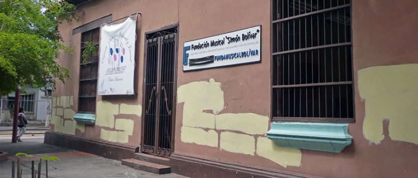 Orquesta Simón Bolívar. Sede de Fundamusical en Barinas. Patrimonio cultural de Venezuela en peligro. Alerta.