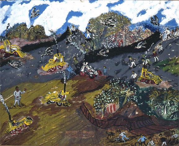 Bárbaro Rivas. Maestro petareño de la pintura ingenua. Llamado el Iluminado. Patrimonio cultural de Venezuela.