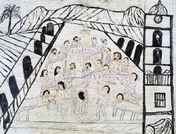 Bárbaro Rivas. Maestro petareño de la pintura ingenua. Llamado el Iluminado. Patrimonio cultural de Venezuela.