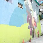 El Calvario, El Hatillo. Mural del cacao, El Calvario, estado Miranda. Fotografía Luis Chacín, julio 2018.