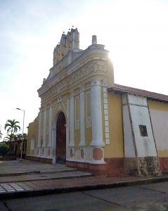 Iglesia San Pedro de Barinitas, estado Barinas. Monumento histórico nacional de Venezuela.