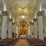 Nave central de la Catedral de Valencia, Carabobo. Foto Orlando Nano Baquero, agosto 2018.