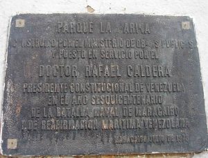 Parque La Marina o Mirador del Lago., Maracaibo, estado Zulia. Patrimonio cultural de Venezuela en peligro.