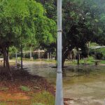 Parque La Marina o Mirador del Lago., Maracaibo, estado Zulia. Patrimonio cultural de Venezuela en peligro.