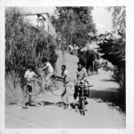 Foto antigua de El Calvario, en El Hatillo. Coleccción de José González, veterano líder de la barriada.