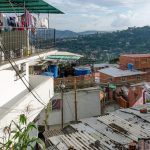 Vista de Caracas desde el barrio El Calvario, encaramado en un cerro del municipio El Hatillo, Miranda.