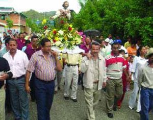 Fiesta de San Isidro en el municipio Lima Blanco, Cojedes. Foto IPC, 2006.